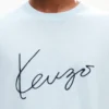 Kenzo Signature’ Nakışlı Merinos Yününden Gömlek