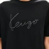 Kenzo Signature’ Nakışlı Merinos Yününden Gömlek