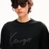 Kenzo Signature’ Nakışlı Merinos Yününden Gömlek