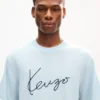 Kenzo Signature’ Nakışlı Merinos Yününden Gömlek