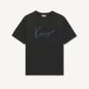Kenzo Signature’ Nakışlı Pamuklu Gömlek