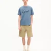 Kenzo Signature’ Nakışlı Pamuklu Gömlek