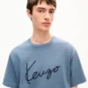 Kenzo Signature’ Nakışlı Pamuklu Gömlek