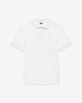 Kenzo Signature’ Nakışlı Pamuklu Slim Polo