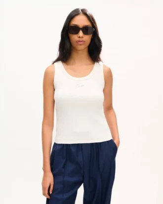 Kenzo Signature’ Nakışlı Pamuklu Tank Top