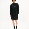 Kenzo Signature’ Nakışlı Pamuklu Uzun Kollu Gömlek
