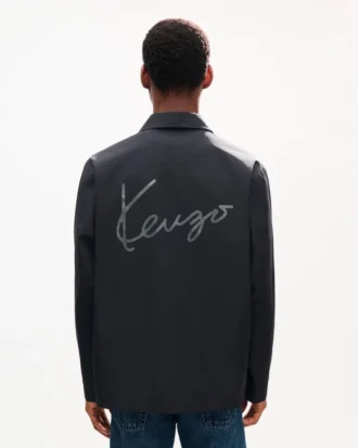 Kenzo Signature’ Pamuk Naylon Hafif Koç Ceketi