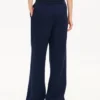 Kenzo Signature Pamuk Yün Düz Pantolon