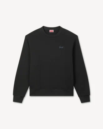 Kenzo Signature’ Pamuklu Nakışlı Sweatshirt