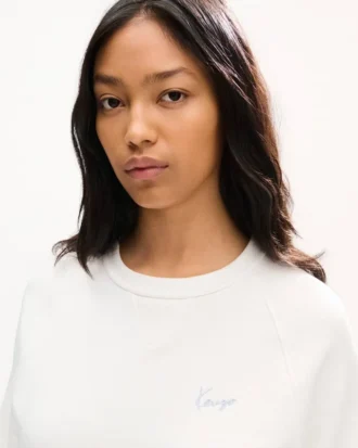 Kenzo Signature’ Pamuklu Nakışlı Sweatshirt