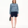 Kenzo Signature’ Pamuklu Nakışlı Sweatshirt