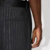 Kenzo Stripes’ Düz Kesim Terzi İşlemeli Pantolon