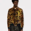 Kenzo Tiger Kadife Jakarlı Eşofman Ceketi