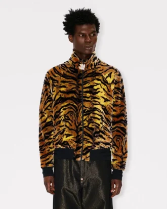 Kenzo Tiger Kadife Jakarlı Eşofman Ceketi