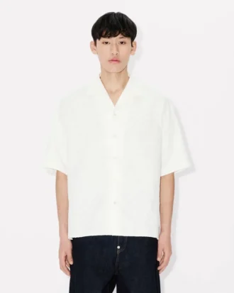 Kenzo Tiger’ Pamuk Jakarlı Hawaii Kısa Kollu Gömlek