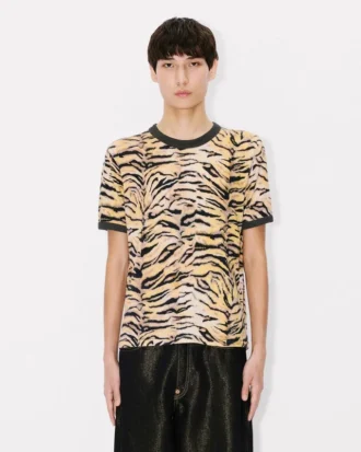 Kenzo Tiger’ Pamuklu Slim Gömlek