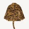 Kenzo Tiger’ Suni Kürk Oversized Paltosu