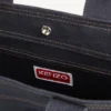 Kenzo Tulip’ Denim Benzeri Dimi Büyük Tote Çanta
