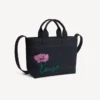 Kenzo Tulip’ Denim Benzeri Twill Küçük Tote Çanta