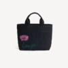 Kenzo Tulip’ Denim Benzeri Twill Küçük Tote Çanta