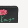 Kenzo Tulip’ Deri Fermuarlı Cüzdan