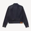 Kenzo Tulip’ Japon Deniminden Slim Plise Trucker Ceket