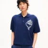 Kenzo Tulip’ Nakışlı Polo Yün ve Pamuk