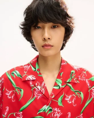 Kenzo Tulip’ Pamuklu Hawaii Kısa Kollu Gömlek