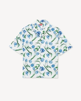 Kenzo Tulip’ Pamuklu Hawaii Kısa Kollu Gömlek