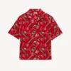 Kenzo Tulip’ Pamuklu Hawaii Kısa Kollu Gömlek