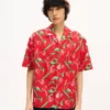 Kenzo Tulip’ Pamuklu Hawaii Kısa Kollu Gömlek