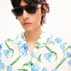 Kenzo Tulip’ Pamuklu Hawaii Kısa Kollu Gömlek