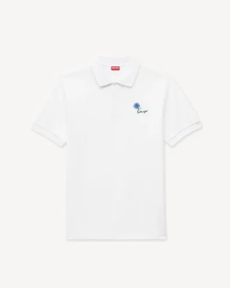 Kenzo Tulip’ Pamuklu Nakışlı Dar Kesim Polo