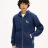 Kenzo Tulip’ Pamuklu Nakışlı Fermuarlı Kapüşonlu Sweatshirt
