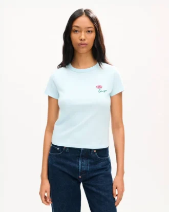 Kenzo Tulip’ Pamuklu Nakışlı Gömlek
