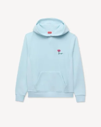 Kenzo Tulip’ Pamuklu Nakışlı Kapüşonlu Sweatshirt