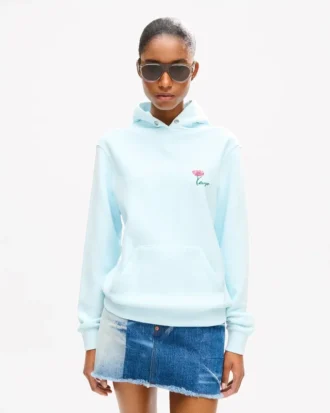 Kenzo Tulip’ Pamuklu Nakışlı Kapüşonlu Sweatshirt