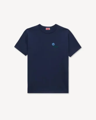 Kenzo Tulip’ Pamuklu Nakışlı Slim Gömlek