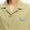 Kenzo Tulip’ Pamuklu Poplin Hawaii Kısa Kollu Gömlek