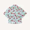 Kenzo Tulip’ Pamuklu Poplin Kısa Kollu Gömlek