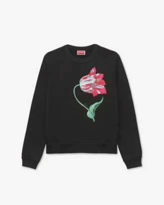Kenzo Tulip Pamuklu Sweatshirt