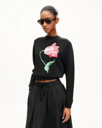 Kenzo Tulip Pamuklu Sweatshirt