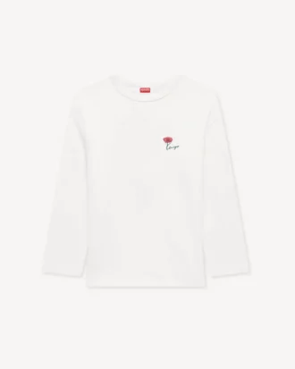 Kenzo Tulip’ Pamuklu Uzun Kollu Rahat Gömlek