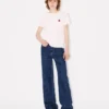 Kenzo Weave’ Ayame Geniş Paça Japon Denim Pantolon