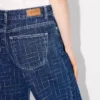 Kenzo Weave’ Ayame Geniş Paça Japon Denim Pantolon