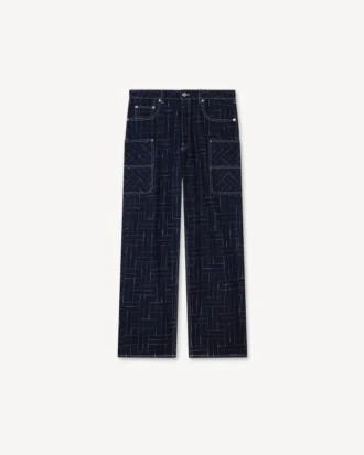 Kenzo Weave’ Kargo Monkey Fit Kot Pantolon