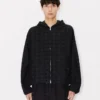 Kenzo Weave’ Pamuk Jakarlı Kapüşonlu Overshirt