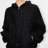 Kenzo Weave’ Pamuk Jakarlı Kapüşonlu Overshirt