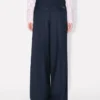 Kenzo Weave’ Yün Jakarlı Geniş Paça Pantolon