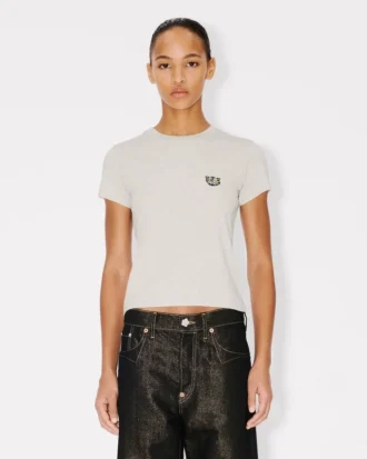 Kenzo Wild Tiger’ Nakışlı Pamuklu Gömlek